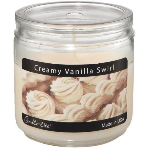 Vanilla swirl jar candle 2400570 pack of 12 for sale