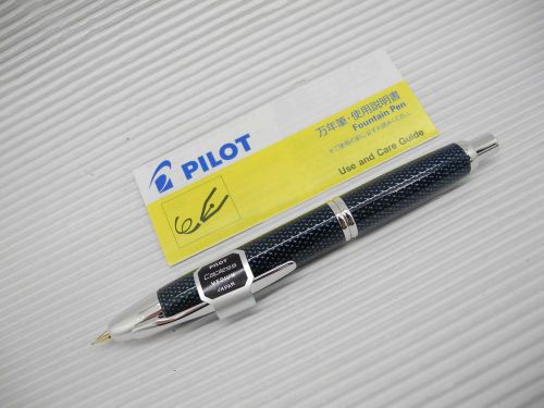 Blue Pilot Capless Decimo FC-1500RRK Medium nib Fountain pen/with C-50 converte