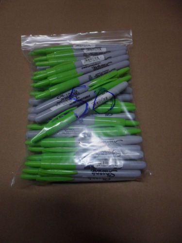 50 Sharpie Lime Fine Point Retractable Markers