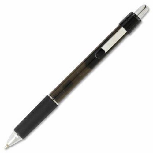 Integra Roller Gel Pen, Retractable, .7mm, 1DZ, Black Barrel/Ink (ITA30079)