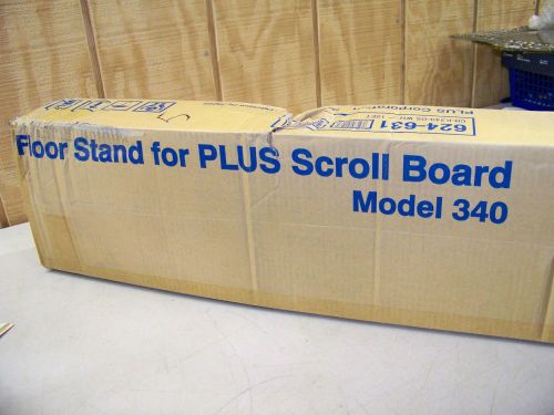 Floor Stand for Plus Scroll Board Model 340 New Other 624-631 CB-L340-OS WH