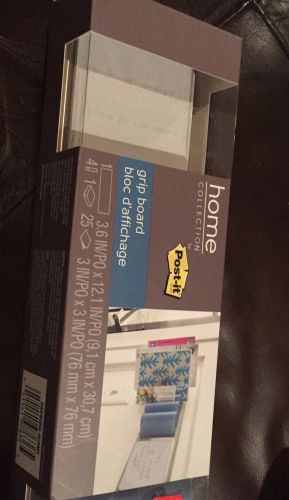POST IT - Home Collection Dry Erase Grip BOARD - 12.1 In X 3.6 In BRAND NEW