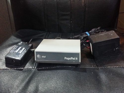 AT&amp;T PagePac 6 w/ Trunk Adapter Model 22050-900 and power supply