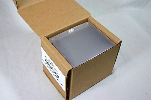 Box of 25 name tag holders horizontal 3&#034;x4&#034; clear vinyl badge id card lanyard for sale