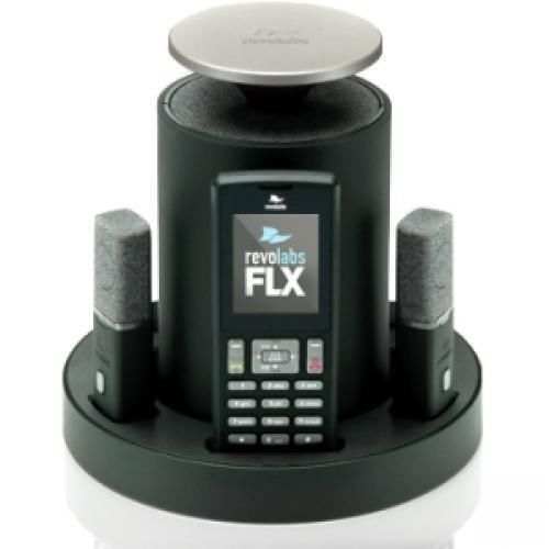 New revolabs flx2 10-flx2-200-pots dect 6.0 wireless conference phone cordless for sale