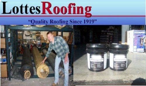 10&#039; x 25&#039; 45mil reinforced epdm rub roof kit w/adhesive for sale