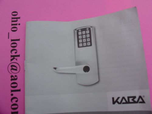 KABA E-PLEX 2000 Electronic Mortise Lock