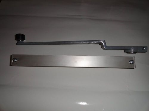 Besam automatic door arm and track