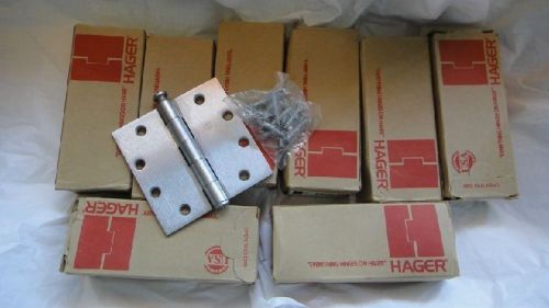 24 hager hinges 1279 4.5&#034; x 4.5&#034; - 8 boxes (3 per box)  new in box for sale