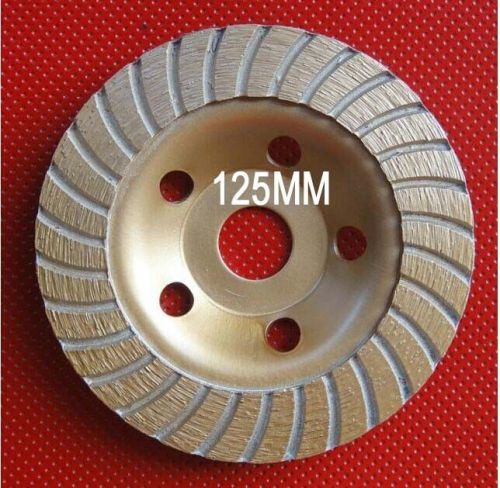 7&#034; inch 180mm 5/8&#034; arbor  DIAMOND TURBO sintered segment Grinding Cup Wheel