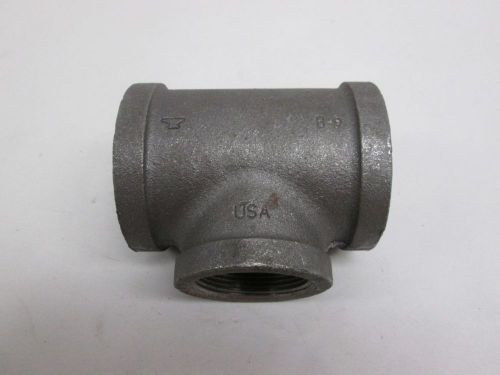 New iron reducing tee pipe fitting 2x1-1/2in npt d310540 for sale