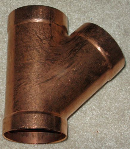 3&#034; Copper  DWV  Y Never Used USA Made