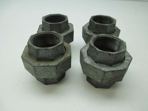 LOT 4 GRINNELL 1-1/4IN UNION COUPLER PIPE FITTING D394658