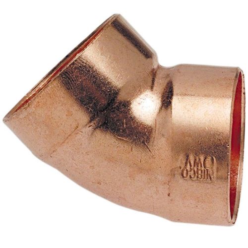 1-1/4&#034; 45 degree elbow cxc dwv copper cl906 nibco (lot of 7) for sale