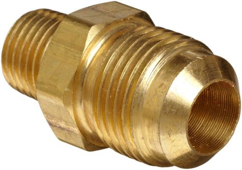 New anderson metals brass tube fitting, half-union, 1/2&#034; flare x 3/4&#034; male pipe for sale