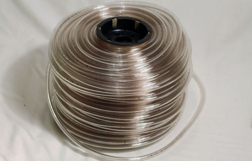 Clear Vinyl Tubing Huge roll - 250 Feet + 5/16 x 3/16 NEW (plastic, water, hose)