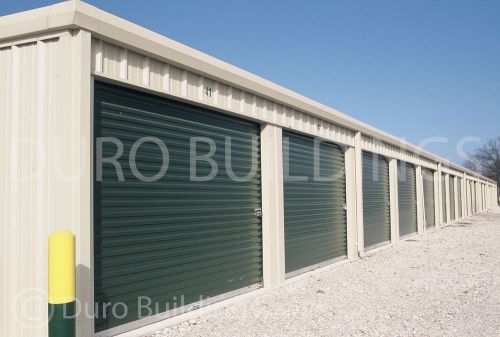 Duro mini commercial self storage units 20x200x8.5 metal steel buildings direct for sale