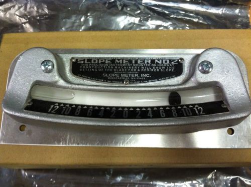 Slope Meter No.2  - Used, in very Good condition.