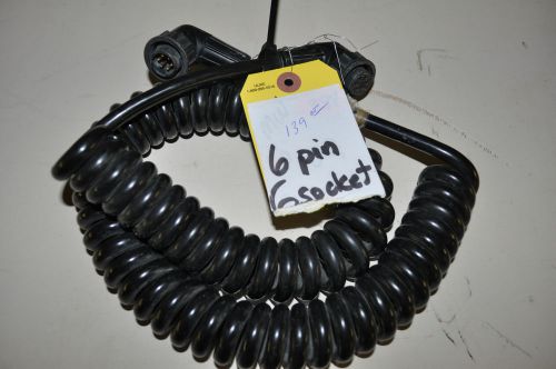 Coil Cord  6-Pin 6-Socket P/N  #954