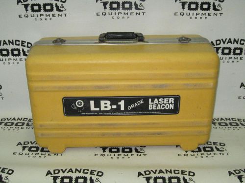Laser Alignment Hard Shell Carrying Case for LB-1 Slope Grade Laser Beacon