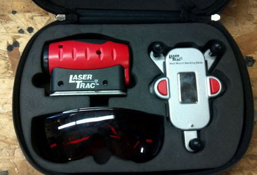 CRAFTSMAN Power Trac LASER TRAC Precision Leveling Tool w Base and Case!
