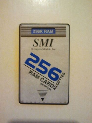 SMI 256K RAM Card for HP 48GX Calculator