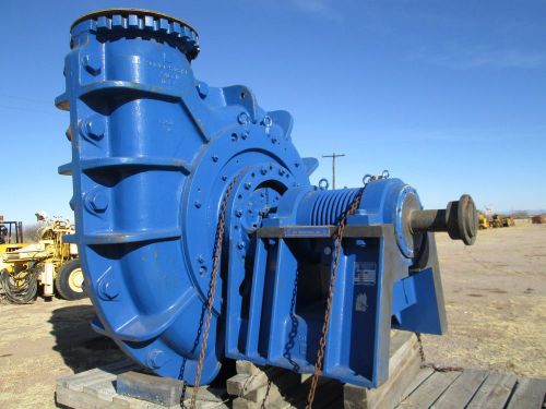 GIW rubber lined 300 h.p. slurry pump and spare parts, all unused.