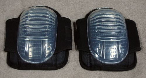 Western Safety Black Clear Hard Cap Gel Knee Pads Comfort Professional