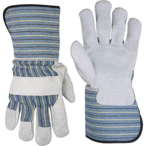 LTHR PALM W/ 4.5IN SAFETY CUFF CUSTOM LEATHERCRAFT Gloves - Leather Palm 2048X