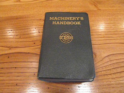 MACHINERY&#039;S HANDBOOK  13TH EDITION  1948