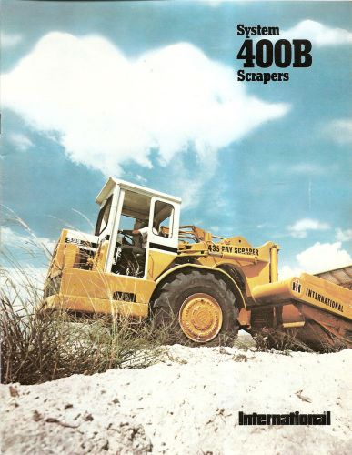 Equipment Brochure - International - IH 400B series - Scrapers - 1979 (EB853)