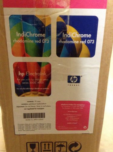 HP Indigo Electroink IndiChrome Rhodanine Red 10-pack