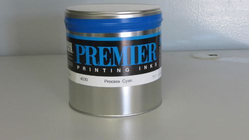 5 lbs process cyan -printing ink,offset, sheet fed, commercial for sale