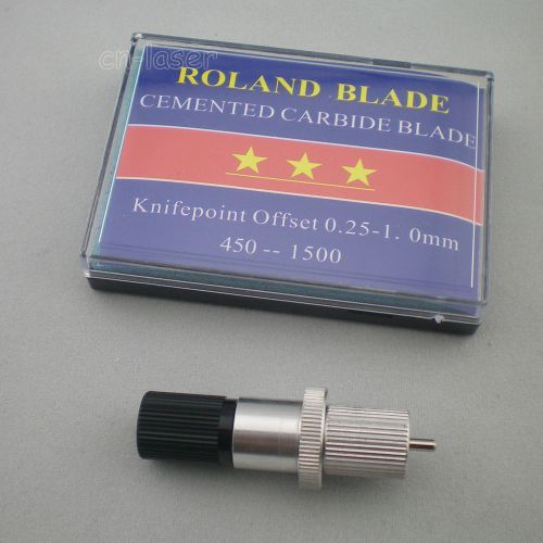 1pc HQ Roland Blade Holder + 15 Pcs45° Roland Blade Vinyl Cutter Cutting Plotter