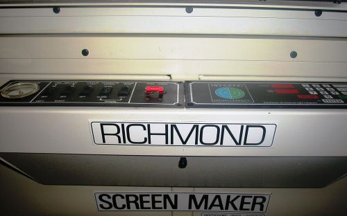 Richmond screen maker for sale
