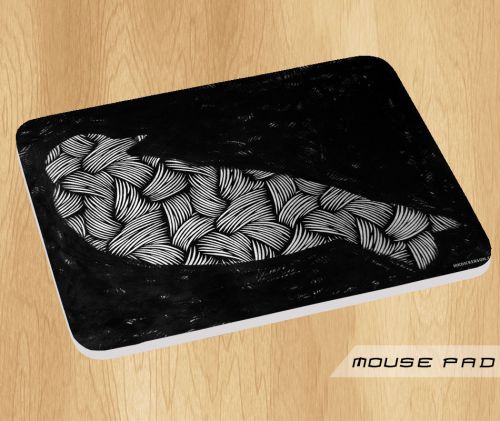Pattern Bird Dark Mouse Pad Mat Mousepad Hot Gift