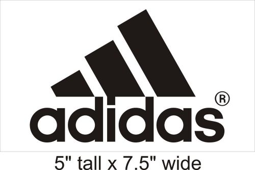 2X Adidas Logo Wall Art Decal Vinyl Sticker Mural Decor - FA337