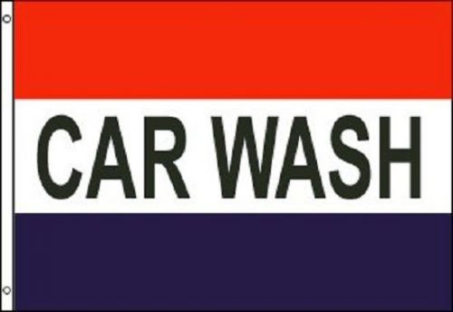 CAR WASH Flag Business Advertising Banner Outdoor Pennant Sign 3x5 Auto Carwash