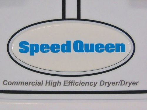 Speed queen gas dryers stack opl commercial hotel school fire station apartm for sale