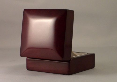 12 New Solid Wood Polished Rosewood Earring or Small Pendant Boxes