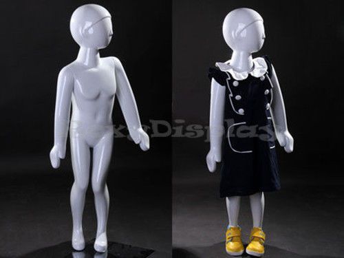 Child fiberglass abstract mannequin dress form display #mz-tom2 for sale
