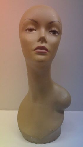 USED MANNEQUIN HEAD WIG HAT DISPLAY HOLDER BUST #5