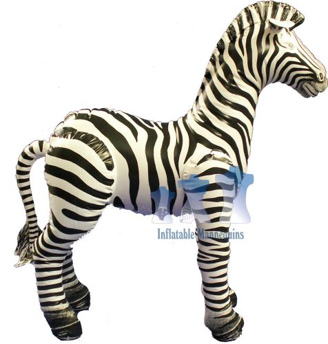 Inflatable Zebra, Large
