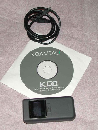 Basically unused Bluetooth Miniature Laser Barcode Scanner Koamtac KDC300 L@@K!