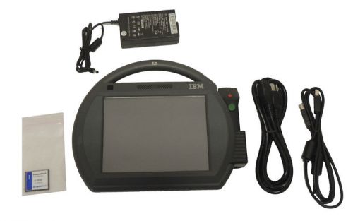 IBM 7054-200 Wireless Mobile Tablet Scanner POS Retail Sys &amp; CF Card &amp; Adapter