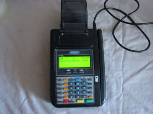 Hypercom T77-F Charge Credit Card Reader with Power Supply. #3