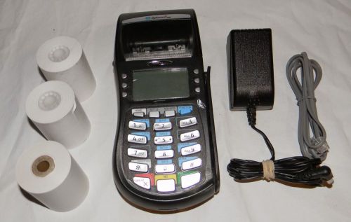Equinox (hypercom) optimum t4220 credit card reader / terminal machine for sale