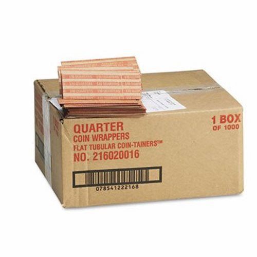 Mmf Industries Paper Coin Wrappers, Quarters, $10, 1000 /BX (MMF216020016)