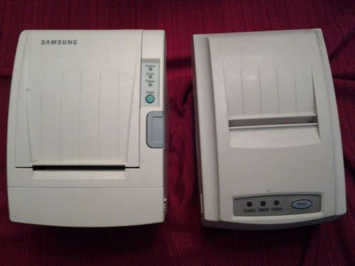 Samsung Thermal Receipt Printers (Lot of 2) AS-IS, Tested