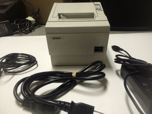 Epson TM-T88IIIP POS Thermal Receipt Printer M129C W/ Power Supply, USB